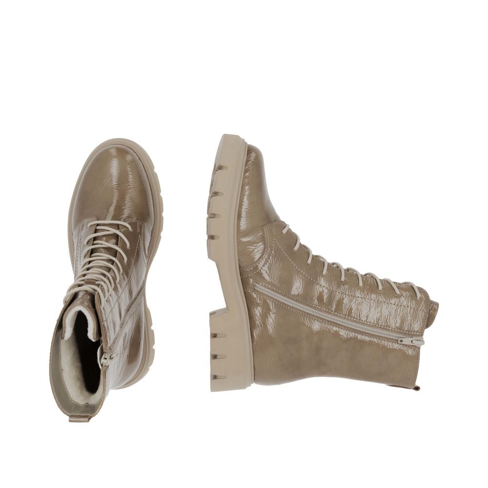 Remonte D1W72-64 Anatomic Leather Ankle Boot Cigar Remonte D1W72-64 Anatomic Leather Ankle Boot Cigar