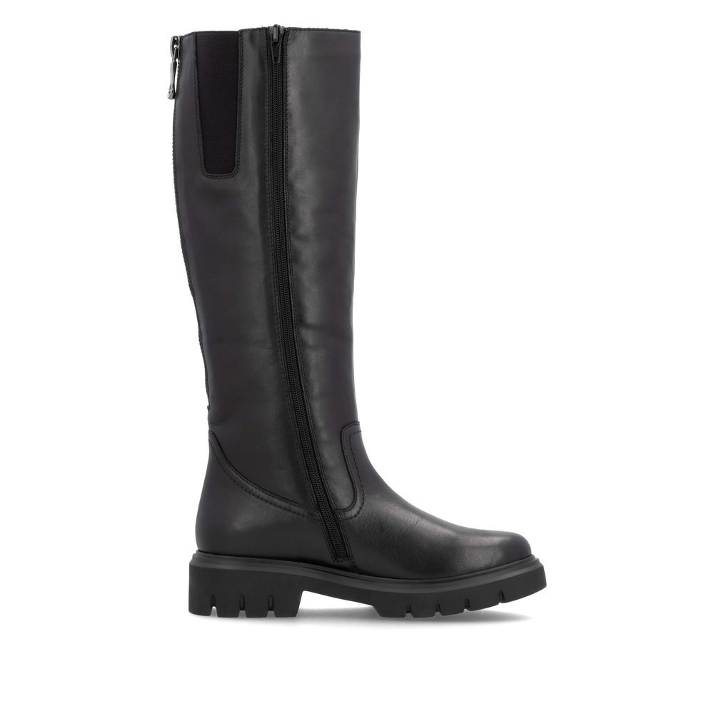 Remonte D1W73-00 Anatomical Leather Boot Black 5cm Remonte D1W73-00 Anatomical Leather Boot Black 5cm