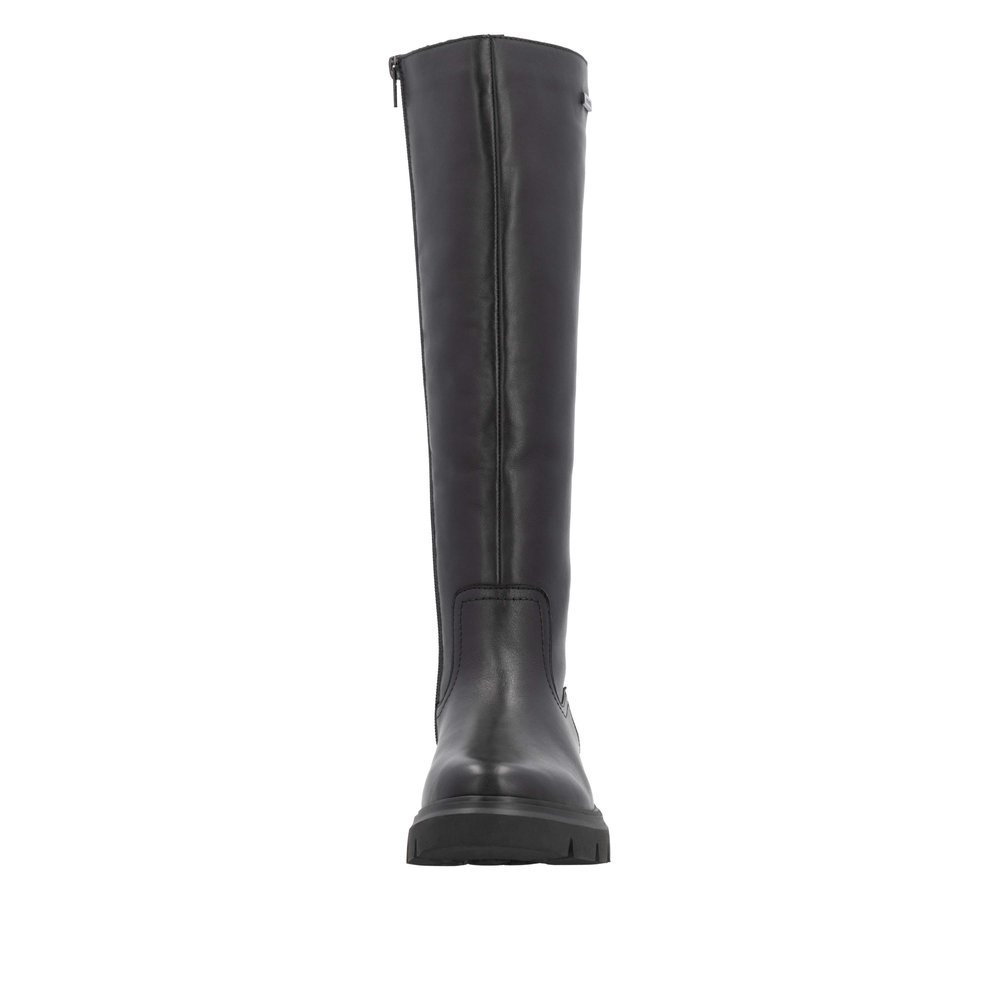 Remonte D1W73-00 Anatomical Leather Boot Black 5cm Remonte D1W73-00 Anatomical Leather Boot Black 5cm