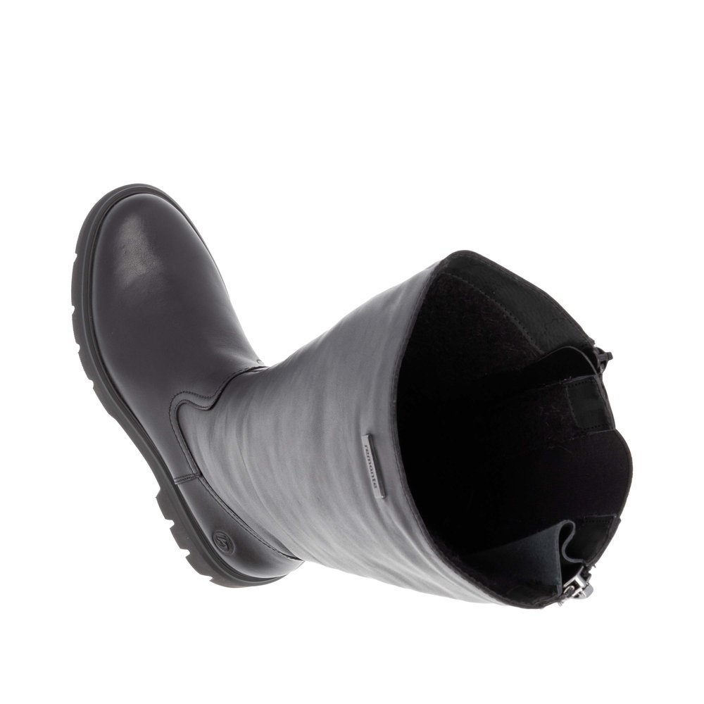 Remonte D1W73-00 Anatomical Leather Boot Black 5cm Remonte D1W73-00 Anatomical Leather Boot Black 5cm