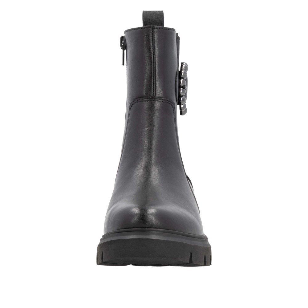 Remonte D1W74-00 Anatomic Leather Ankle Boot Black Remonte D1W74-00 Anatomic Leather Ankle Boot Black