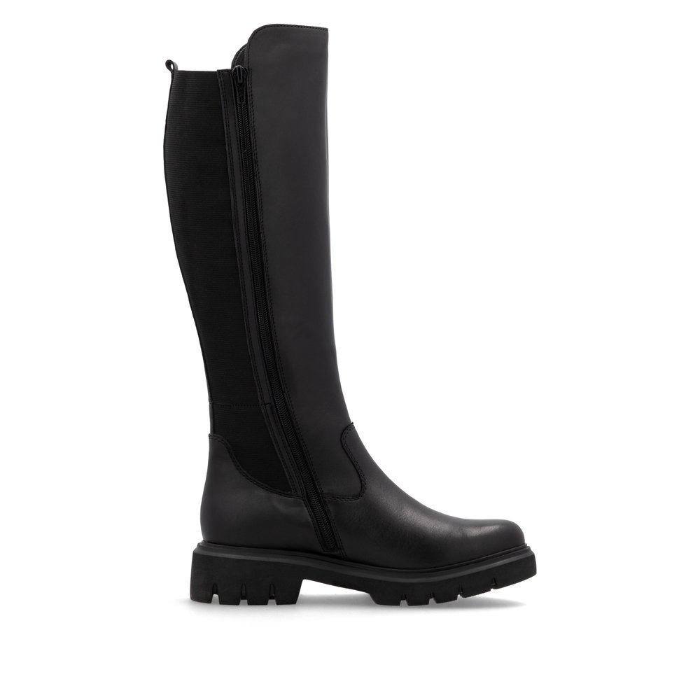 Remonte D1W77-00 Anatomical Leather Boot Black 3,5cm Remonte D1W77-00 Anatomical Leather Boot Black 3,5cm