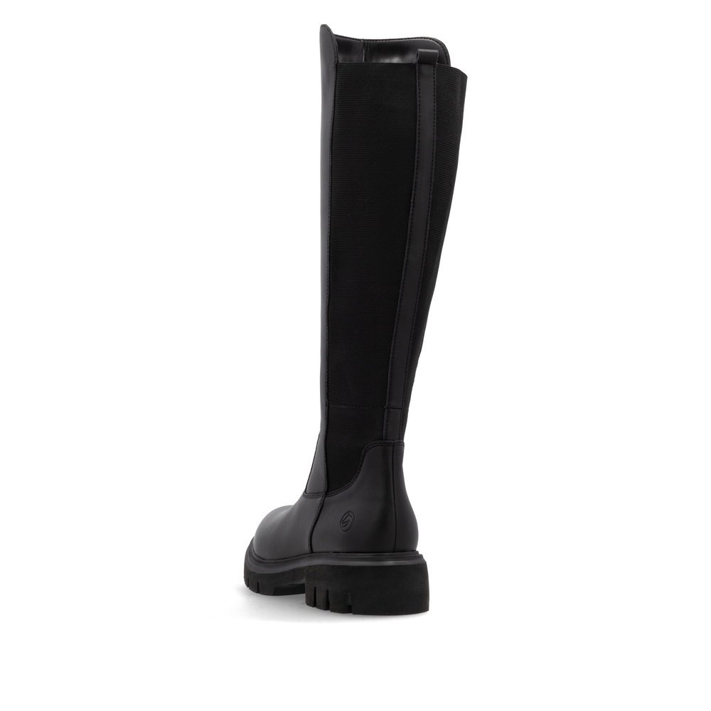 Remonte D1W77-00 Anatomical Leather Boot Black 3,5cm Remonte D1W77-00 Anatomical Leather Boot Black 3,5cm