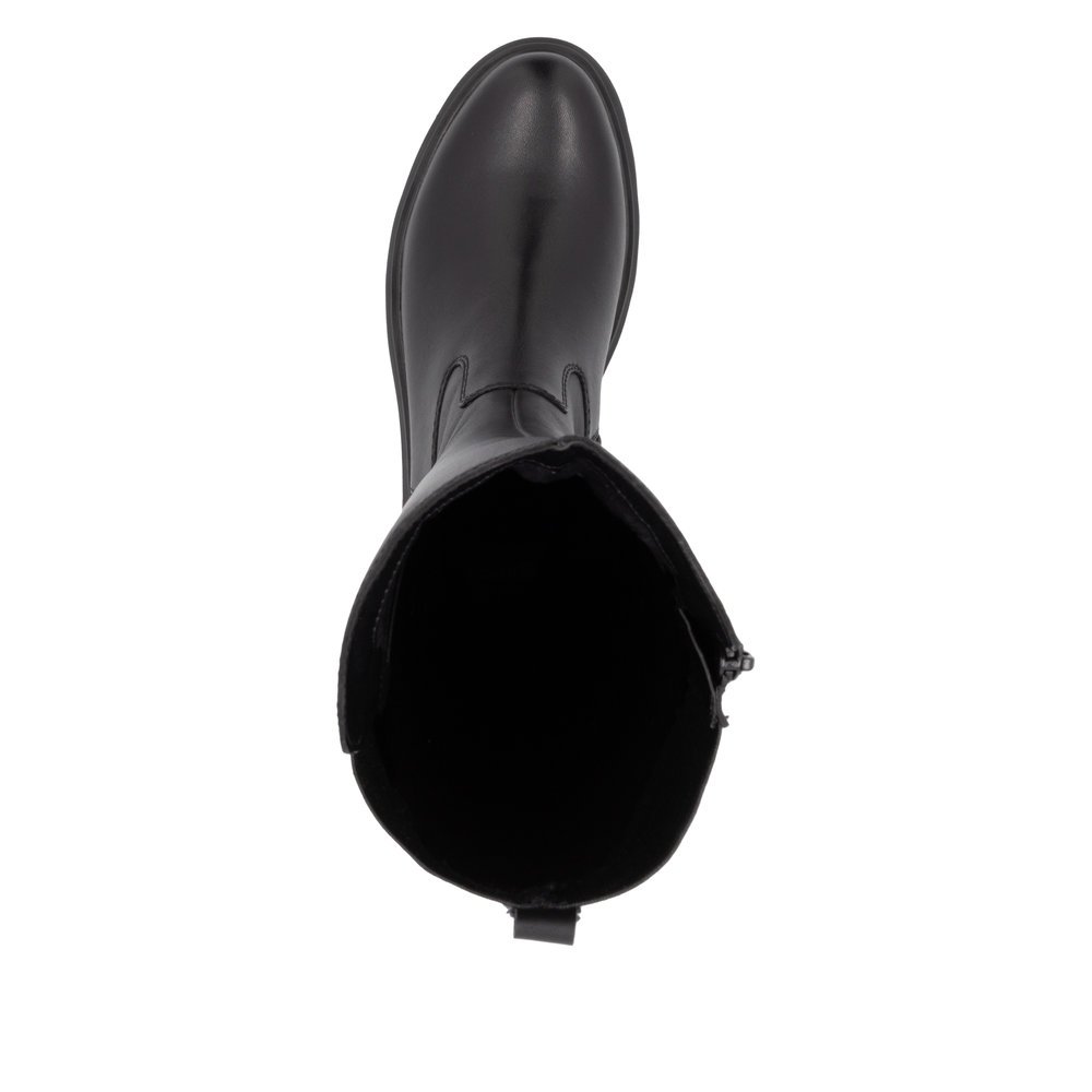 Remonte D1W77-00 Anatomical Leather Boot Black 3,5cm Remonte D1W77-00 Anatomical Leather Boot Black 3,5cm