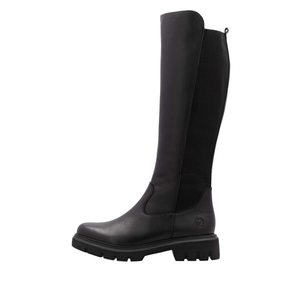 Remonte D1W77-00 Anatomical Leather Boot Black 3,5cm Remonte D1W77-00 Anatomical Leather Boot Black 3,5cm