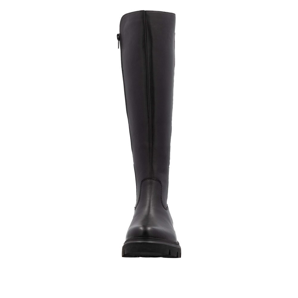 Remonte D1W77-00 Anatomical Leather Boot Black 3,5cm Remonte D1W77-00 Anatomical Leather Boot Black 3,5cm