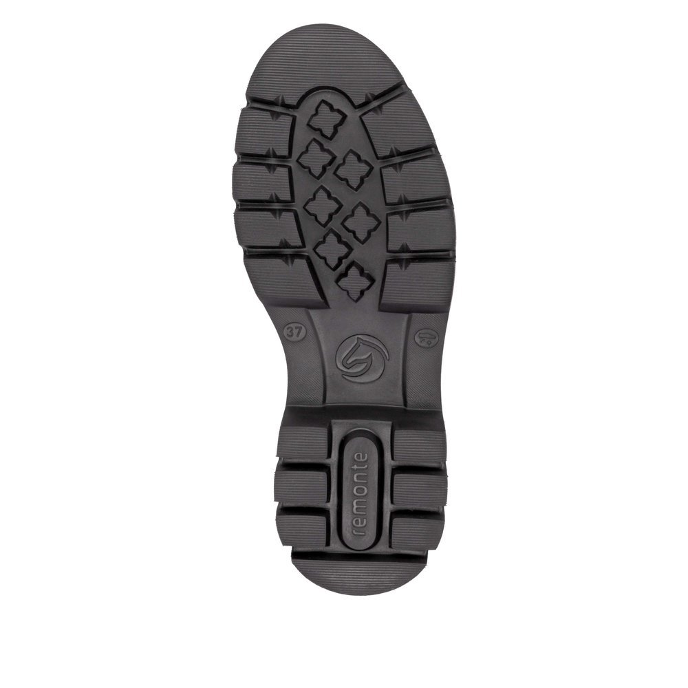 Remonte D1W77-00 Anatomical Leather Boot Black 3,5cm Remonte D1W77-00 Anatomical Leather Boot Black 3,5cm