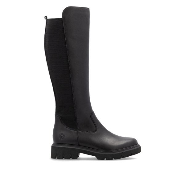 Remonte D1W77-00 Anatomical Leather Boot Black 3,5cm Remonte D1W77-00 Anatomical Leather Boot Black 3,5cm