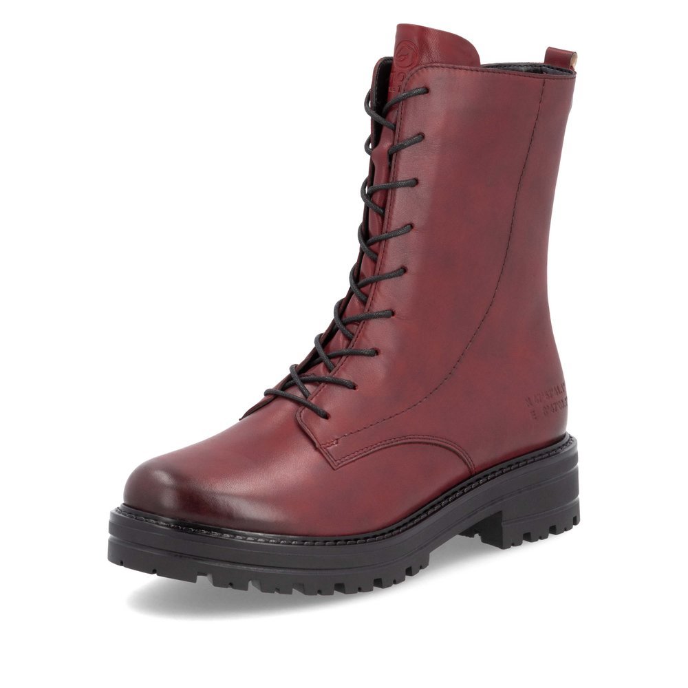 Remonte D2278-36 Anatomic Leather Ankle Boot Burgundy Remonte D2278-36 Anatomic Leather Ankle Boot Burgundy