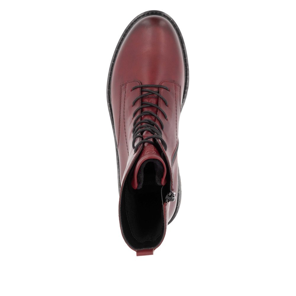 Remonte D2278-36 Anatomic Leather Ankle Boot Burgundy Remonte D2278-36 Anatomic Leather Ankle Boot Burgundy