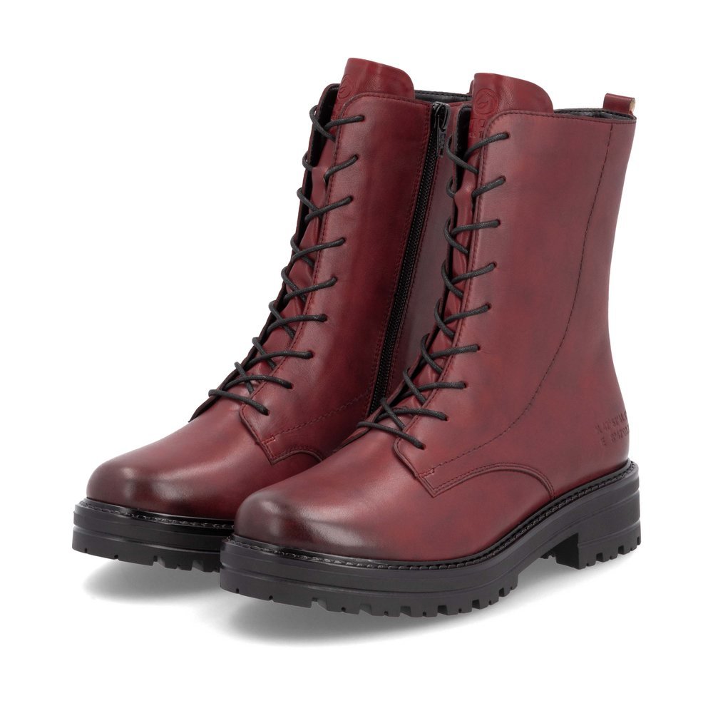 Remonte D2278-36 Anatomic Leather Ankle Boot Burgundy Remonte D2278-36 Anatomic Leather Ankle Boot Burgundy
