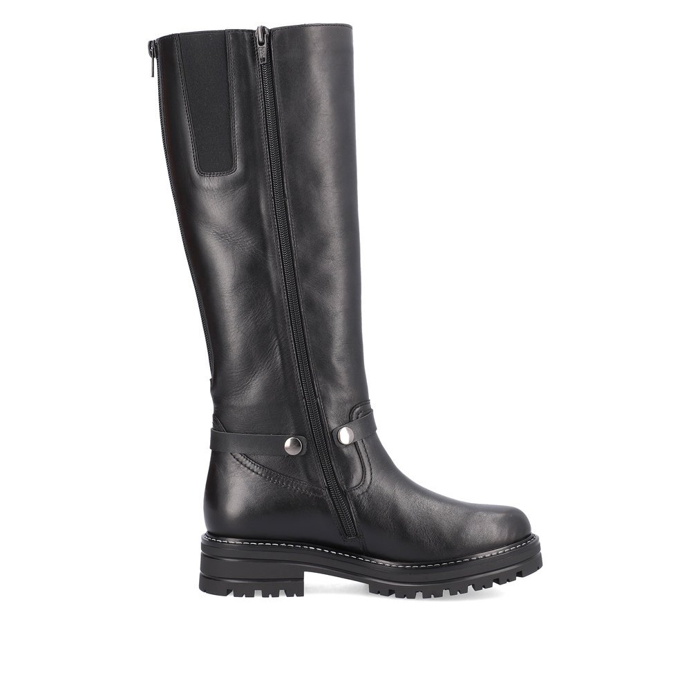 Remonte D2282-01 Anatomical Leather Boot Black 3,5cm Remonte D2282-01 Anatomical Leather Boot Black 3,5cm