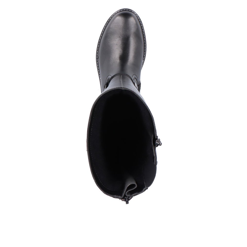 Remonte D2282-01 Anatomical Leather Boot Black 3,5cm Remonte D2282-01 Anatomical Leather Boot Black 3,5cm