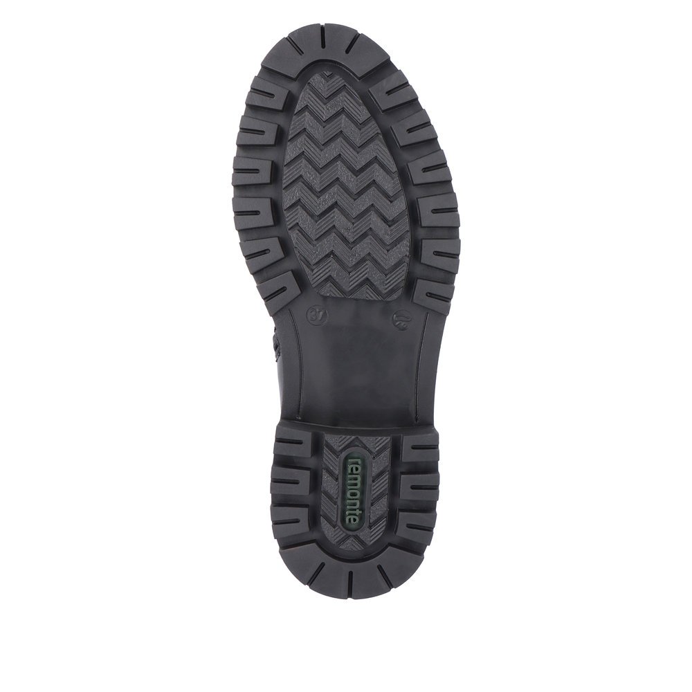 Remonte D2282-01 Anatomical Leather Boot Black 3,5cm Remonte D2282-01 Anatomical Leather Boot Black 3,5cm