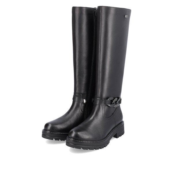 Remonte D2282-01 Anatomical Leather Boot Black 3,5cm Remonte D2282-01 Anatomical Leather Boot Black 3,5cm