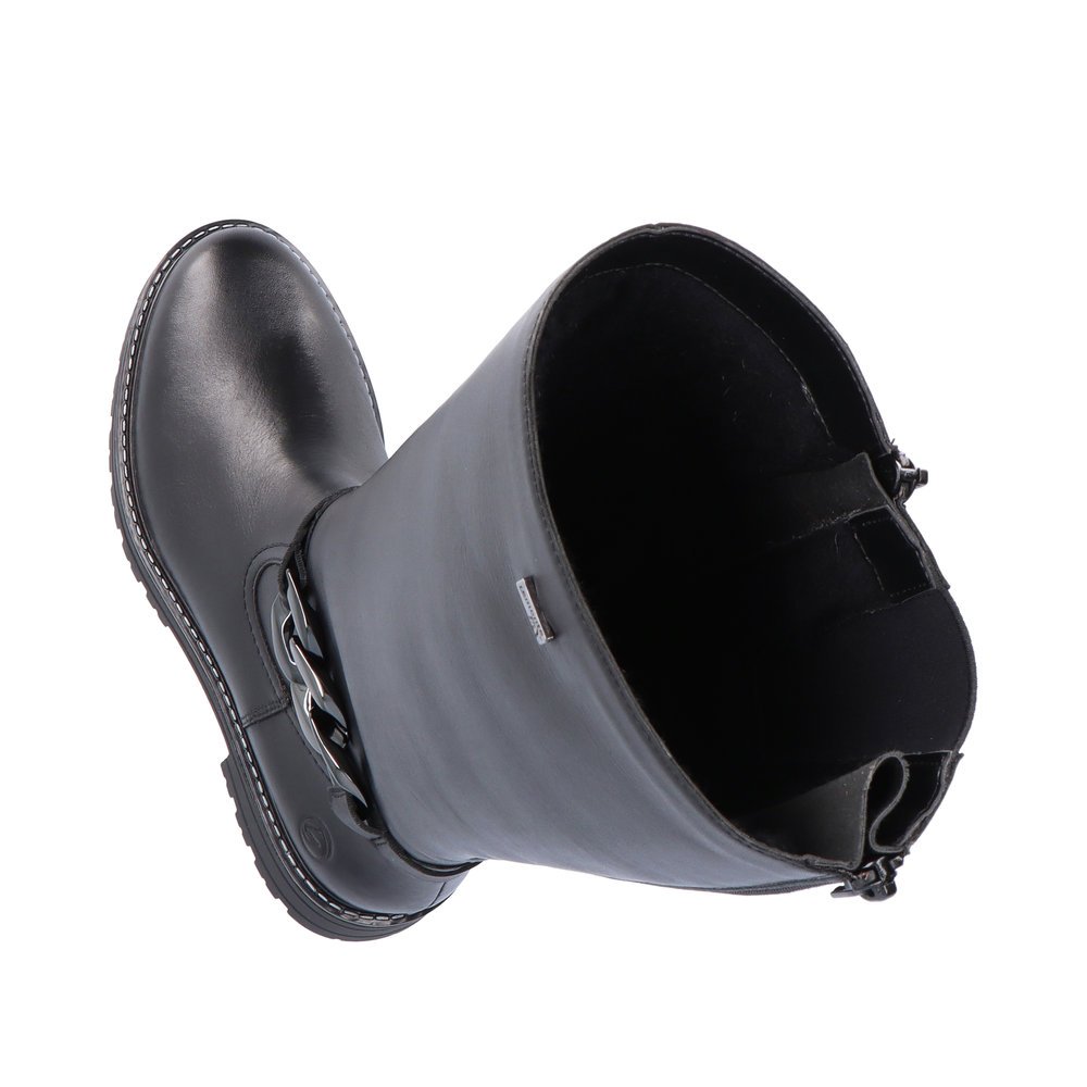 Remonte D2282-01 Anatomical Leather Boot Black 3,5cm Remonte D2282-01 Anatomical Leather Boot Black 3,5cm