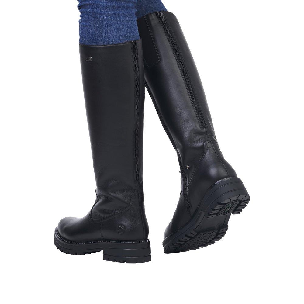 Remonte D2282-01 Anatomical Leather Boot Black 3,5cm Remonte D2282-01 Anatomical Leather Boot Black 3,5cm