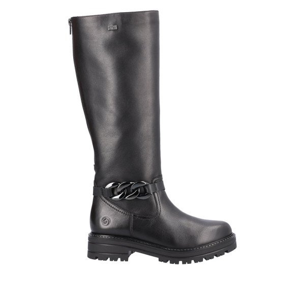 Remonte D2282-01 Anatomical Leather Boot Black 3,5cm Remonte D2282-01 Anatomical Leather Boot Black 3,5cm