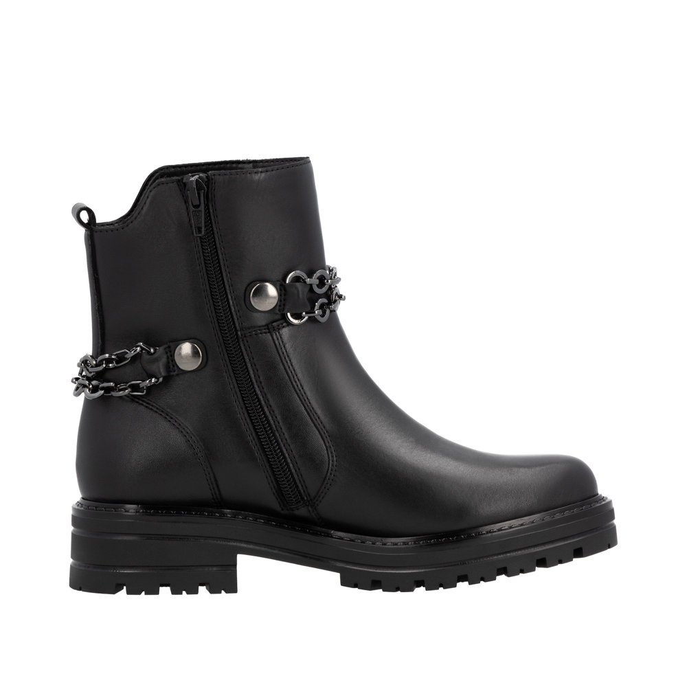 Remonte D2285-00 Anatomic Leather Ankle Boot Black Remonte D2285-00 Anatomic Leather Ankle Boot Black