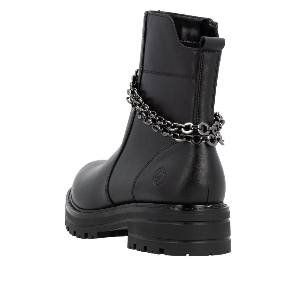 Remonte D2285-00 Anatomic Leather Ankle Boot Black Remonte D2285-00 Anatomic Leather Ankle Boot Black
