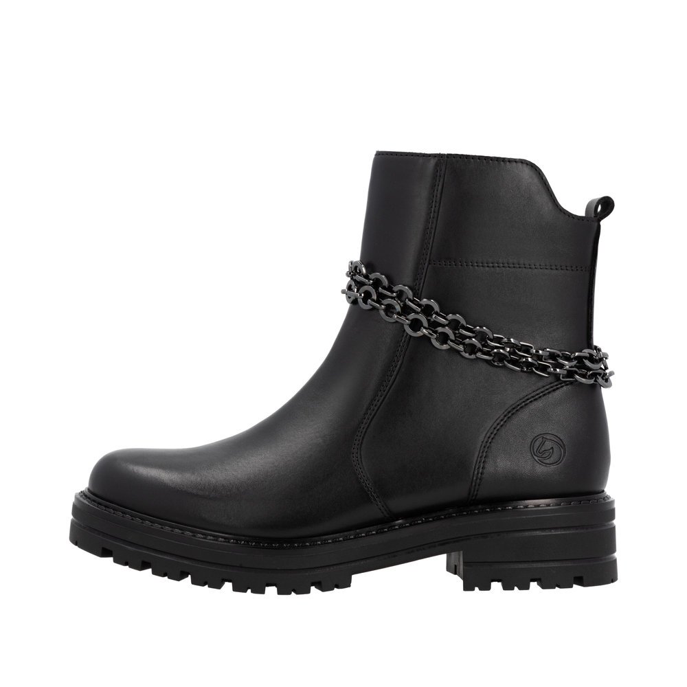 Remonte D2285-00 Anatomic Leather Ankle Boot Black Remonte D2285-00 Anatomic Leather Ankle Boot Black