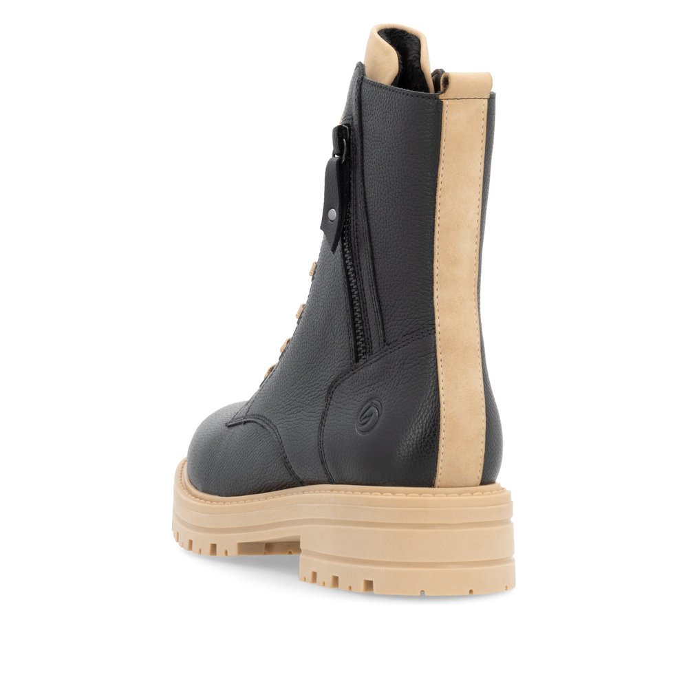 Remonte D2287-03 Anatomic Leather Ankle Boot Black Remonte D2287-03 Anatomic Leather Ankle Boot Black