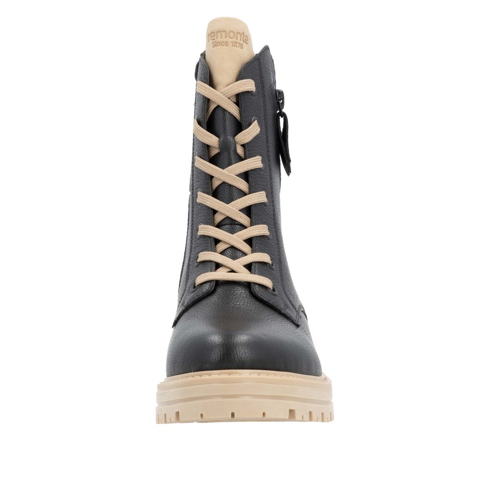Remonte D2287-03 Anatomic Leather Ankle Boot Black Remonte D2287-03 Anatomic Leather Ankle Boot Black