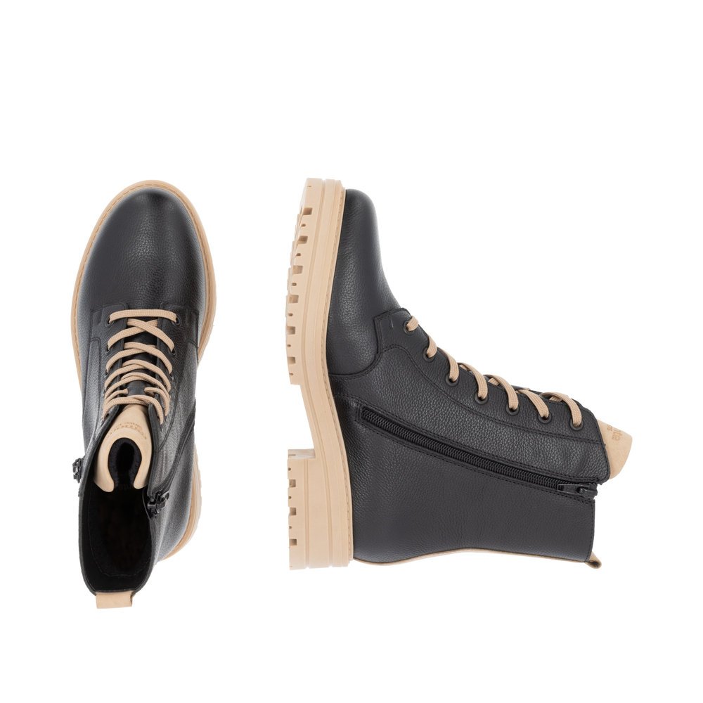 Remonte D2287-03 Anatomic Leather Ankle Boot Black Remonte D2287-03 Anatomic Leather Ankle Boot Black