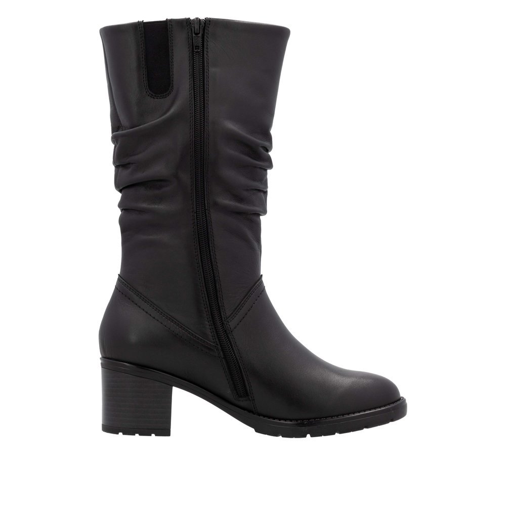 Remonte D2A70-00 Anatomical Leather Boot Black 6,5cm Remonte D2A70-00 Anatomical Leather Boot Black 6,5cm