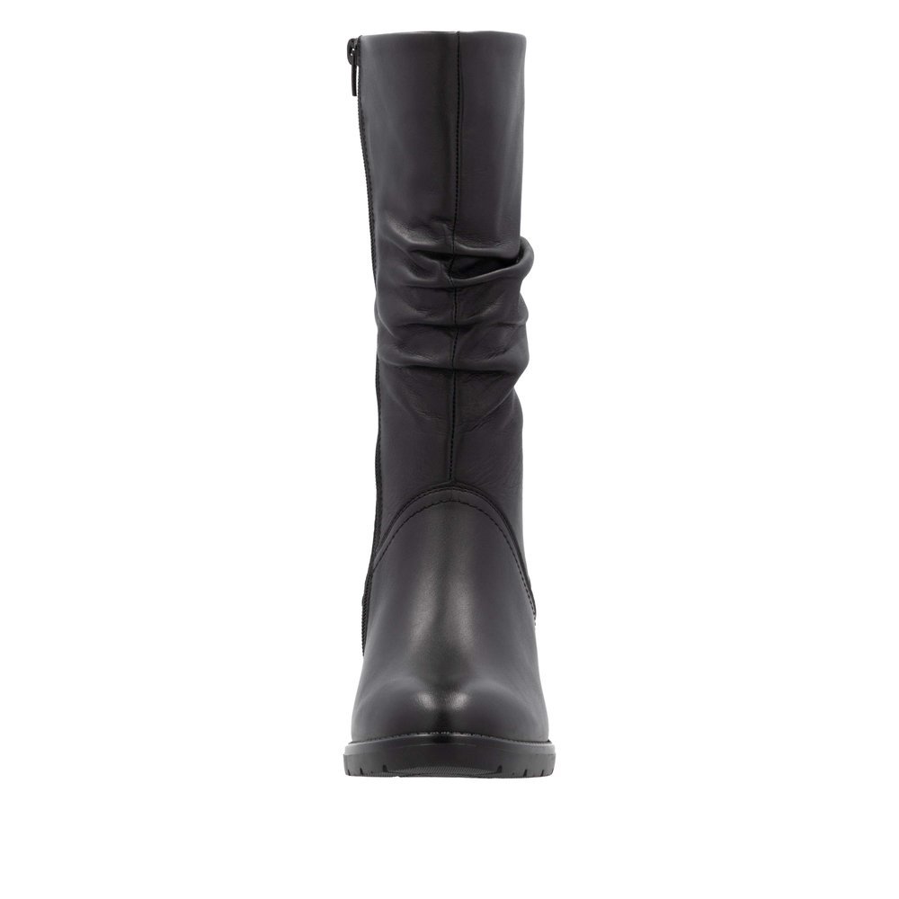 Remonte D2A70-00 Anatomical Leather Boot Black 6,5cm Remonte D2A70-00 Anatomical Leather Boot Black 6,5cm