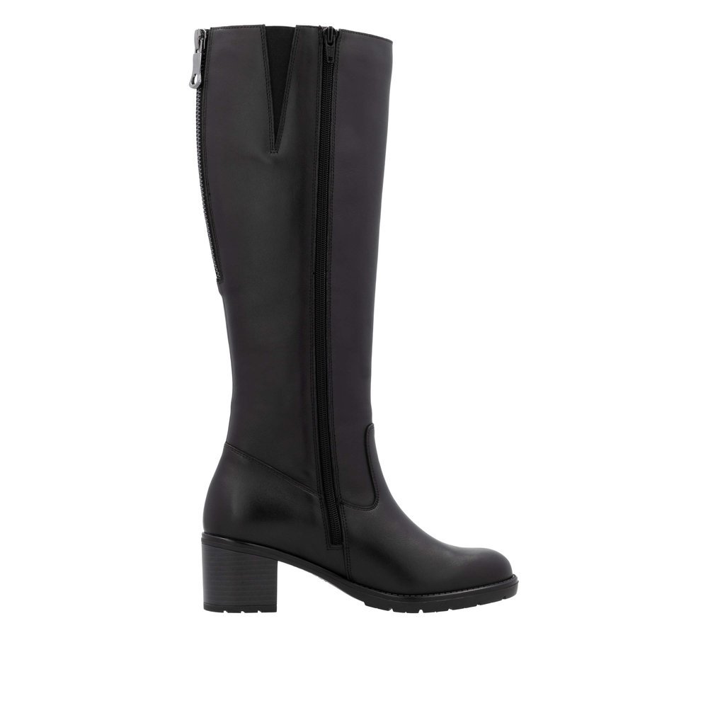 Remonte D2A71-00 Anatomical Leather Boot Black 5,5cm Remonte D2A71-00 Anatomical Leather Boot Black 5,5cm