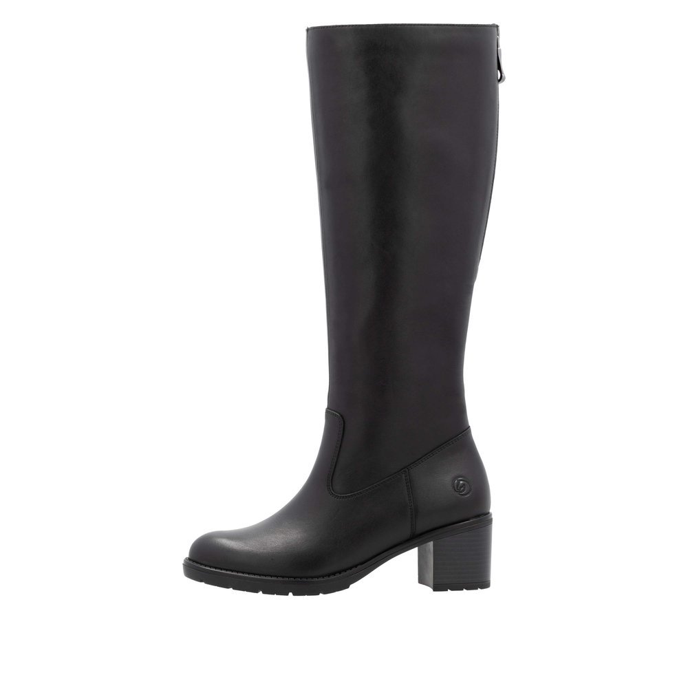 Remonte D2A71-00 Anatomical Leather Boot Black 5,5cm Remonte D2A71-00 Anatomical Leather Boot Black 5,5cm