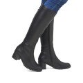 Remonte D2A71-00 Anatomical Leather Boot Black 5,5cm Remonte D2A71-00 Anatomical Leather Boot Black 5,5cm
