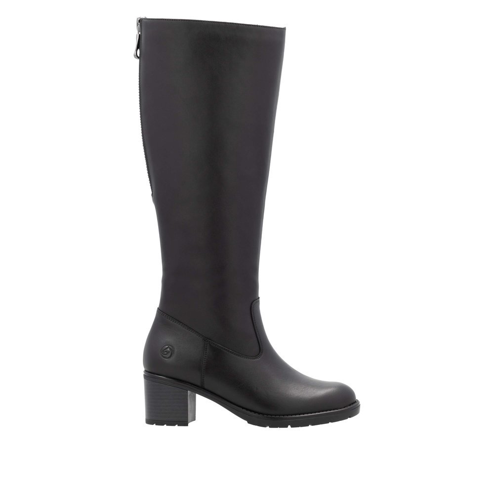 Remonte D2A71-00 Anatomical Leather Boot Black 5,5cm Remonte D2A71-00 Anatomical Leather Boot Black 5,5cm