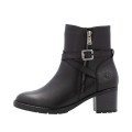 Remonte D2A72-00 Anatomic Leather Ankle Boot Black Remonte D2A72-00 Anatomic Leather Ankle Boot Black