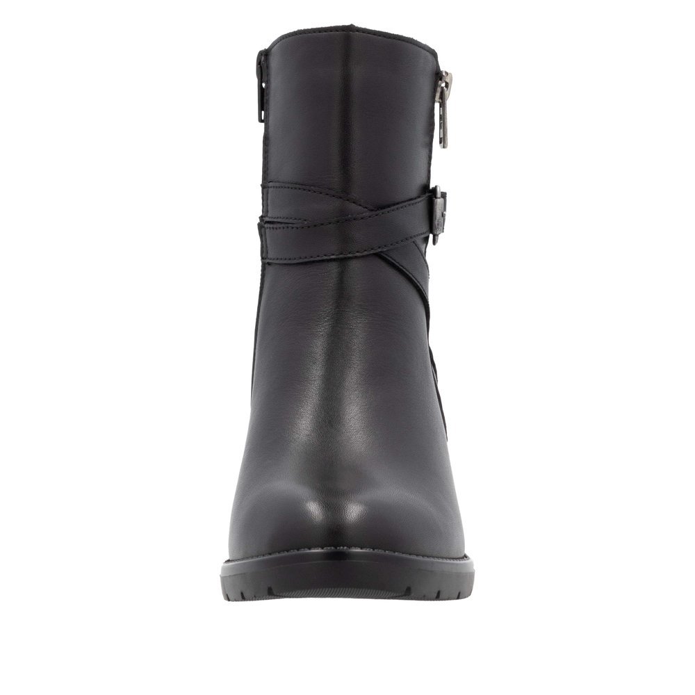 Remonte D2A72-00 Anatomic Leather Ankle Boot Black Remonte D2A72-00 Anatomic Leather Ankle Boot Black