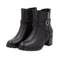 Remonte D2A72-00 Anatomic Leather Ankle Boot Black Remonte D2A72-00 Anatomic Leather Ankle Boot Black