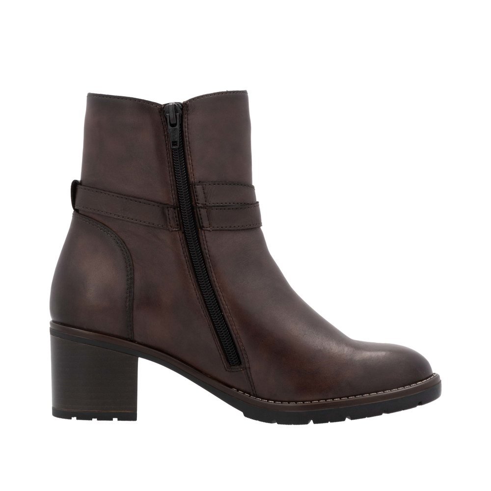 Remonte D2A72-25 Anatomic Leather Ankle Boot Brown Remonte D2A72-25 Anatomic Leather Ankle Boot Brown