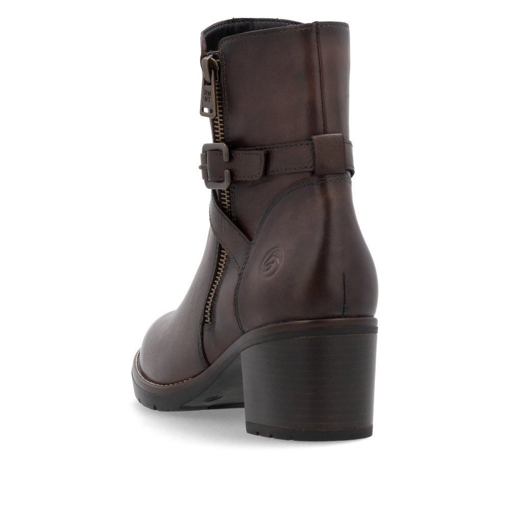 Remonte D2A72-25 Anatomic Leather Ankle Boot Brown Remonte D2A72-25 Anatomic Leather Ankle Boot Brown
