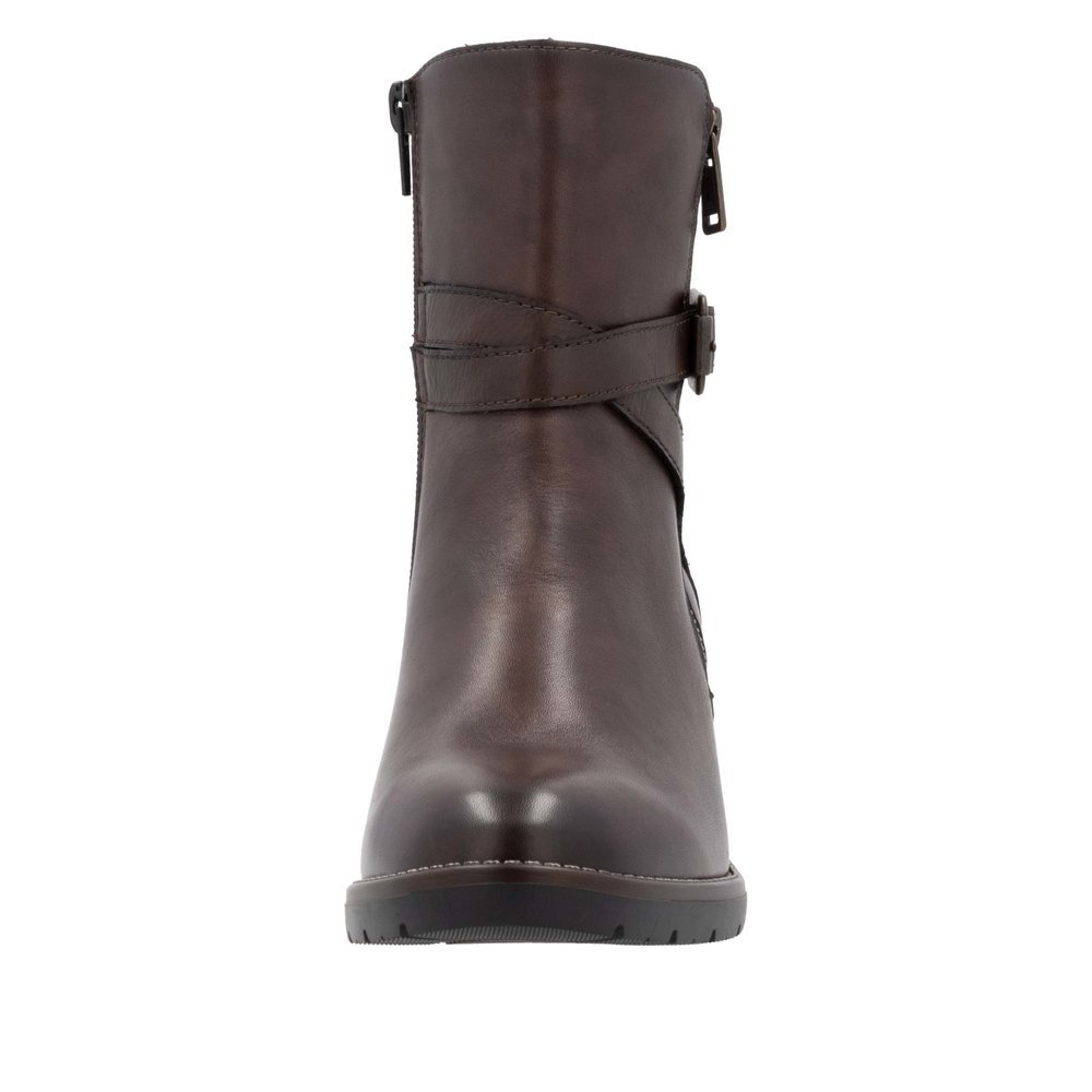 Remonte D2A72-25 Anatomic Leather Ankle Boot Brown Remonte D2A72-25 Anatomic Leather Ankle Boot Brown