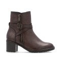 Remonte D2A72-25 Anatomic Leather Ankle Boot Brown Remonte D2A72-25 Anatomic Leather Ankle Boot Brown