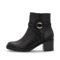 Remonte D2A73-00 Anatomic Leather Ankle Boot Black Remonte D2A73-00 Anatomic Leather Ankle Boot Black