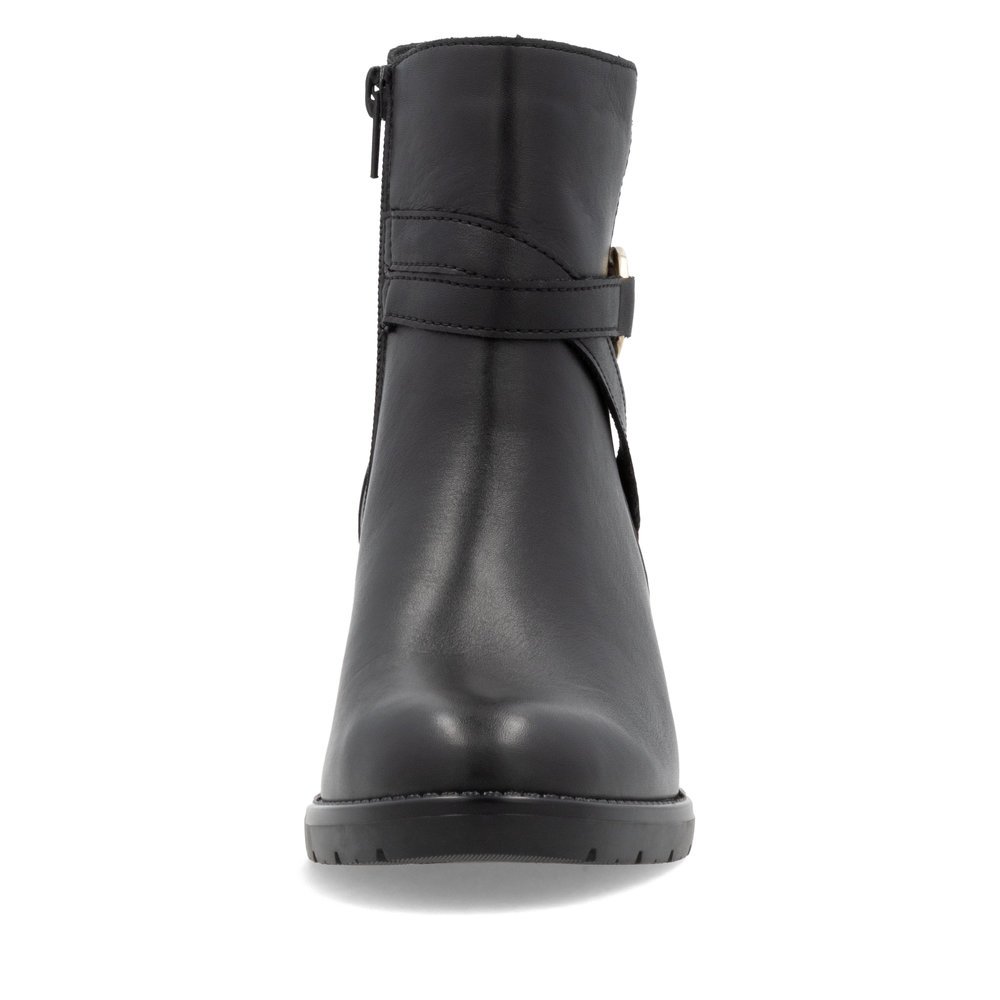 Remonte D2A73-00 Anatomic Leather Ankle Boot Black Remonte D2A73-00 Anatomic Leather Ankle Boot Black