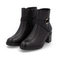 Remonte D2A73-00 Anatomic Leather Ankle Boot Black Remonte D2A73-00 Anatomic Leather Ankle Boot Black