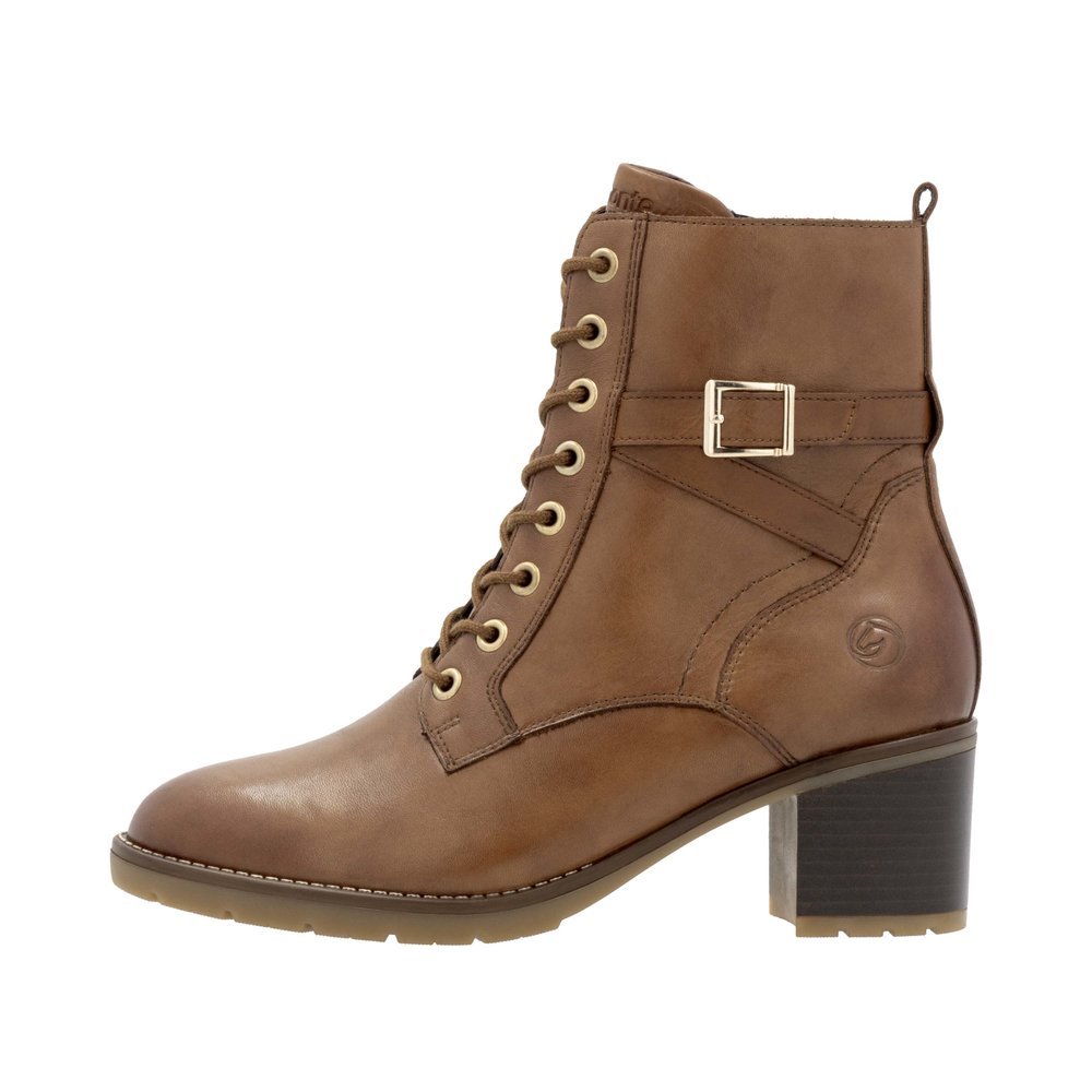 Remonte D2A74-24 Anatomic Leather Ankle Boot Tan Remonte D2A74-24 Anatomic Leather Ankle Boot Tan