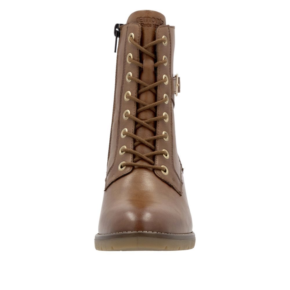 Remonte D2A74-24 Anatomic Leather Ankle Boot Tan Remonte D2A74-24 Anatomic Leather Ankle Boot Tan