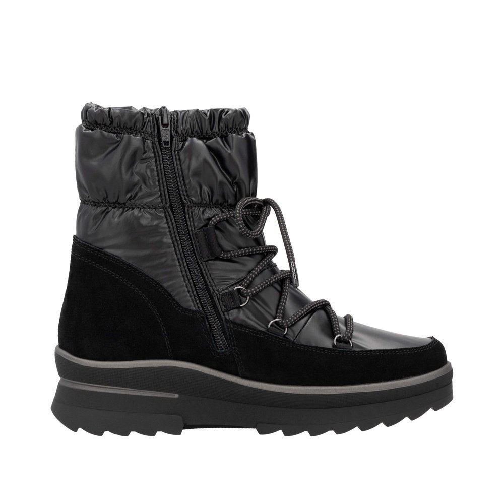 Remonte D2B70-02 Anatomical Leather Ankle Boot Black Remonte D2B70-02 Anatomical Leather Ankle Boot Black