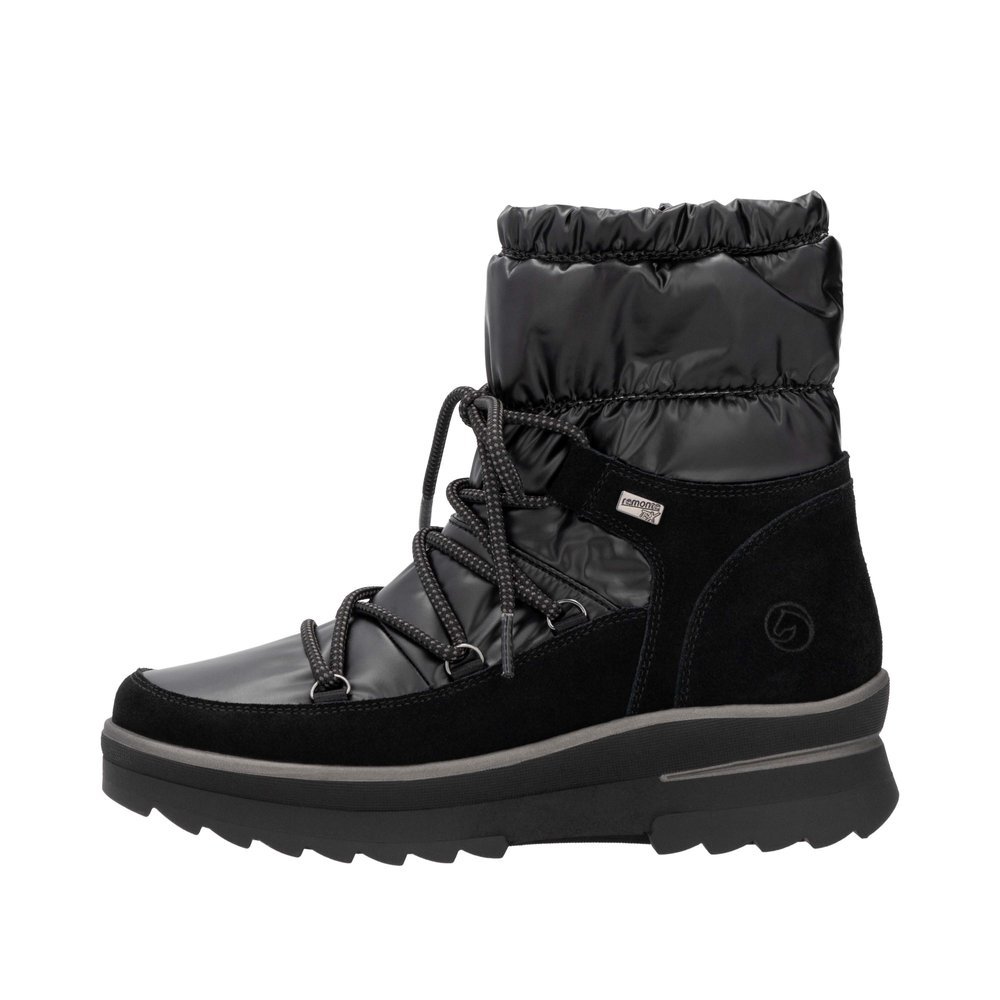 Remonte D2B70-02 Anatomical Leather Ankle Boot Black Remonte D2B70-02 Anatomical Leather Ankle Boot Black