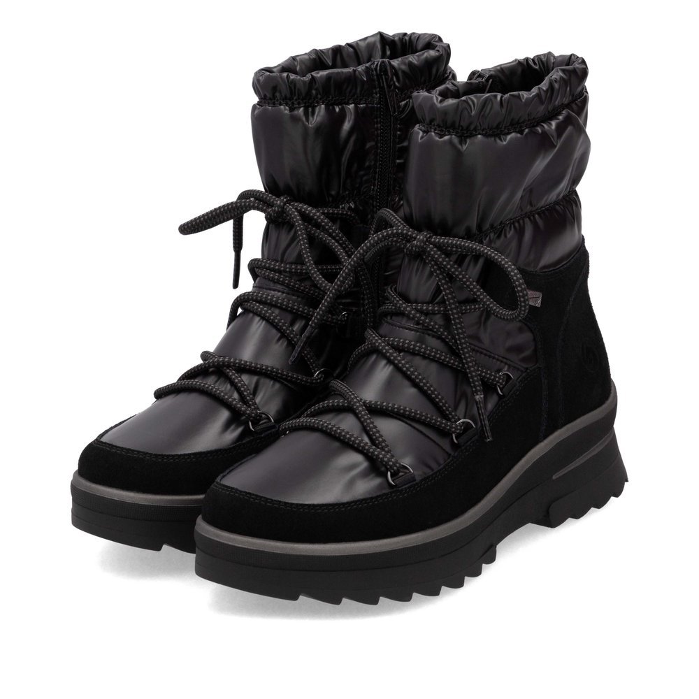 Remonte D2B70-02 Anatomical Leather Ankle Boot Black Remonte D2B70-02 Anatomical Leather Ankle Boot Black