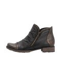 Remonte D4380-03 Anatomic Leather Ankle Boot Black Remonte D4380-03 Anatomic Leather Ankle Boot Black